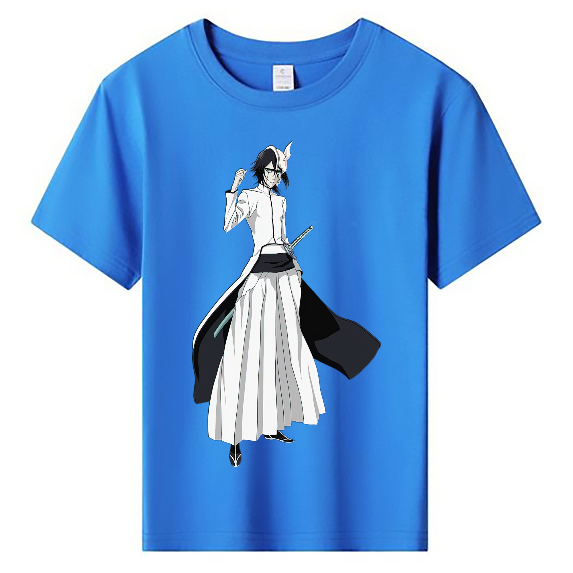（画像用） ブリーチ ウルキオラ·シファー BLEACH Ulquiorra cifer 綿100％キッズTシャツ（フロントプリント）